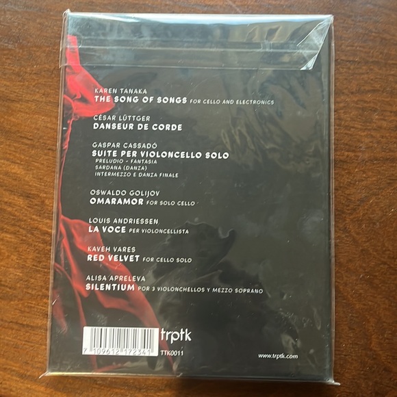 🌻 Sealed Classical Music Cello CD Maya Fridman Red Velvet - Picture 2 of 2